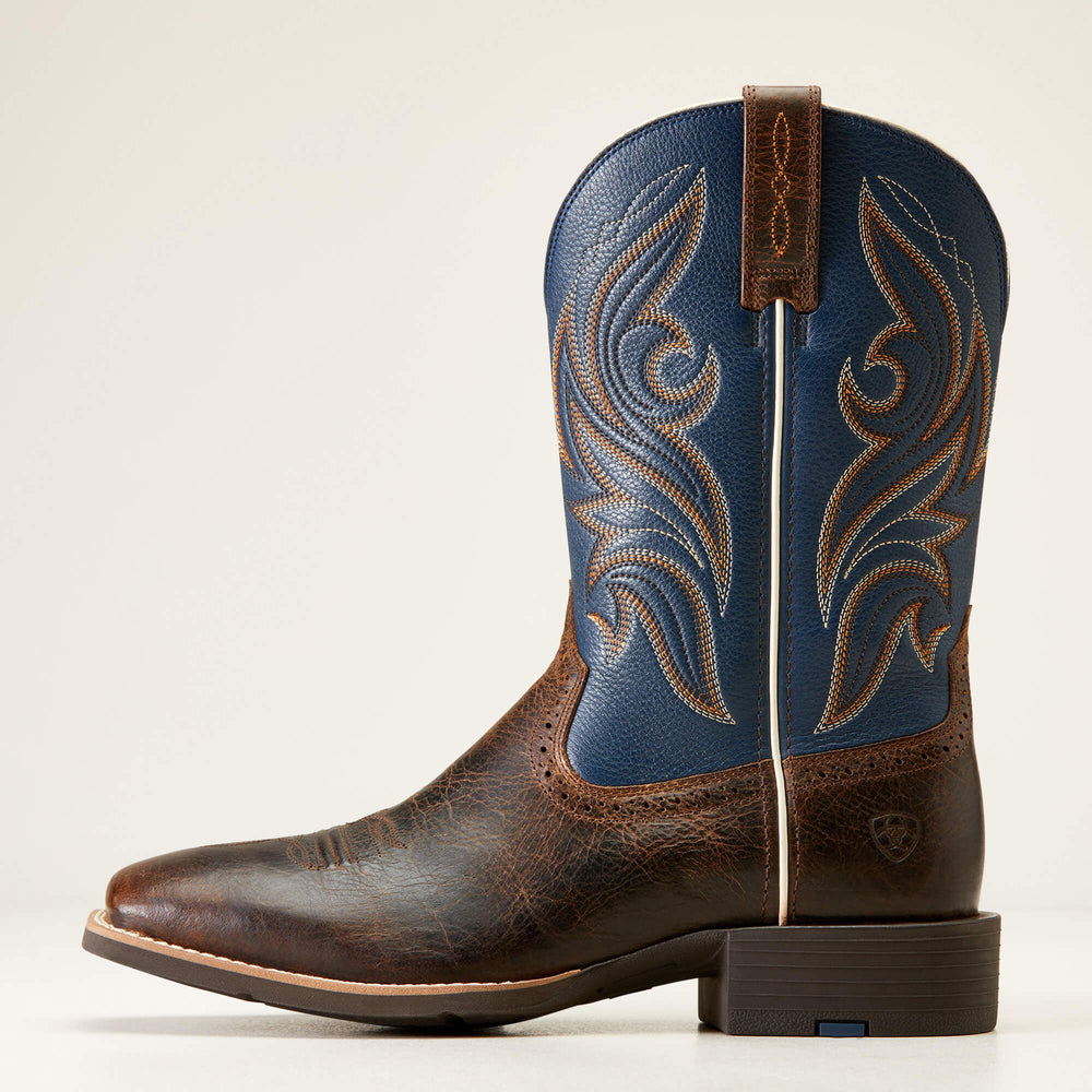 Sport Knockout Western Boot Men - DARK WHISKEY