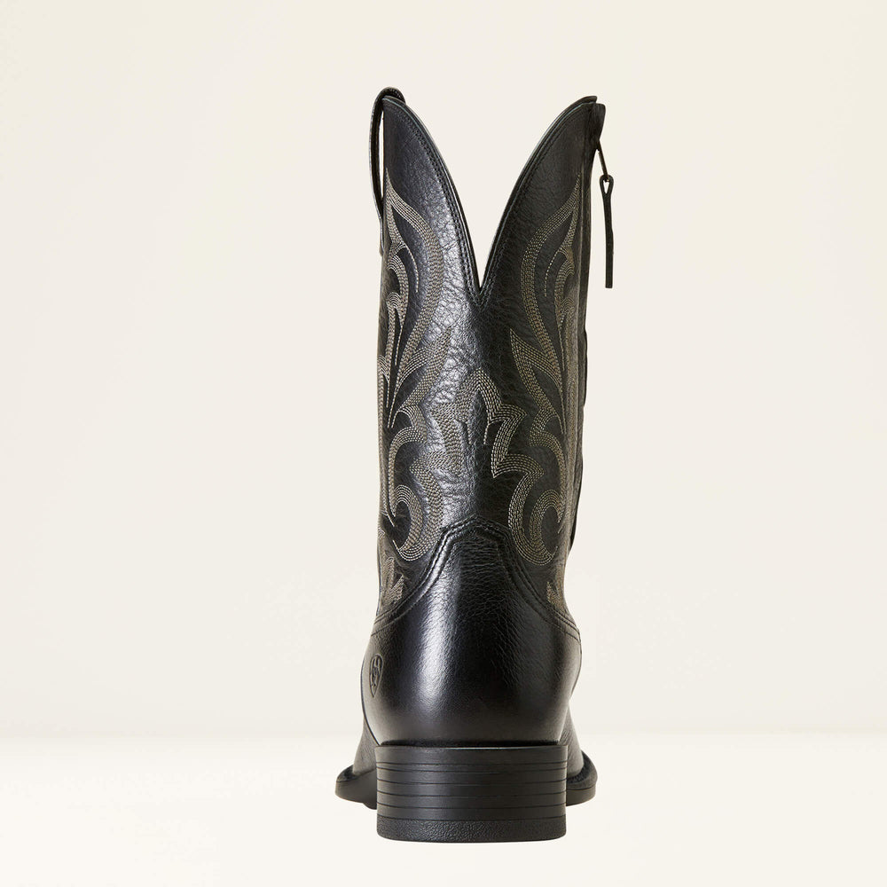 Slim Zip Ultra Western Boot Men - BLACK DEERTAN