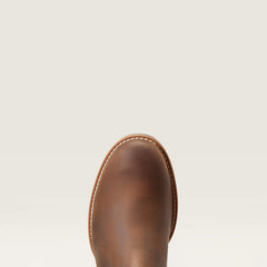 Booker Chelsea Round Toe Western Boot Men - DISTRESSED BROWN