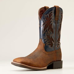 Sport Cool VentTEK Cowboy Boot Men - BAR TOP BROWN