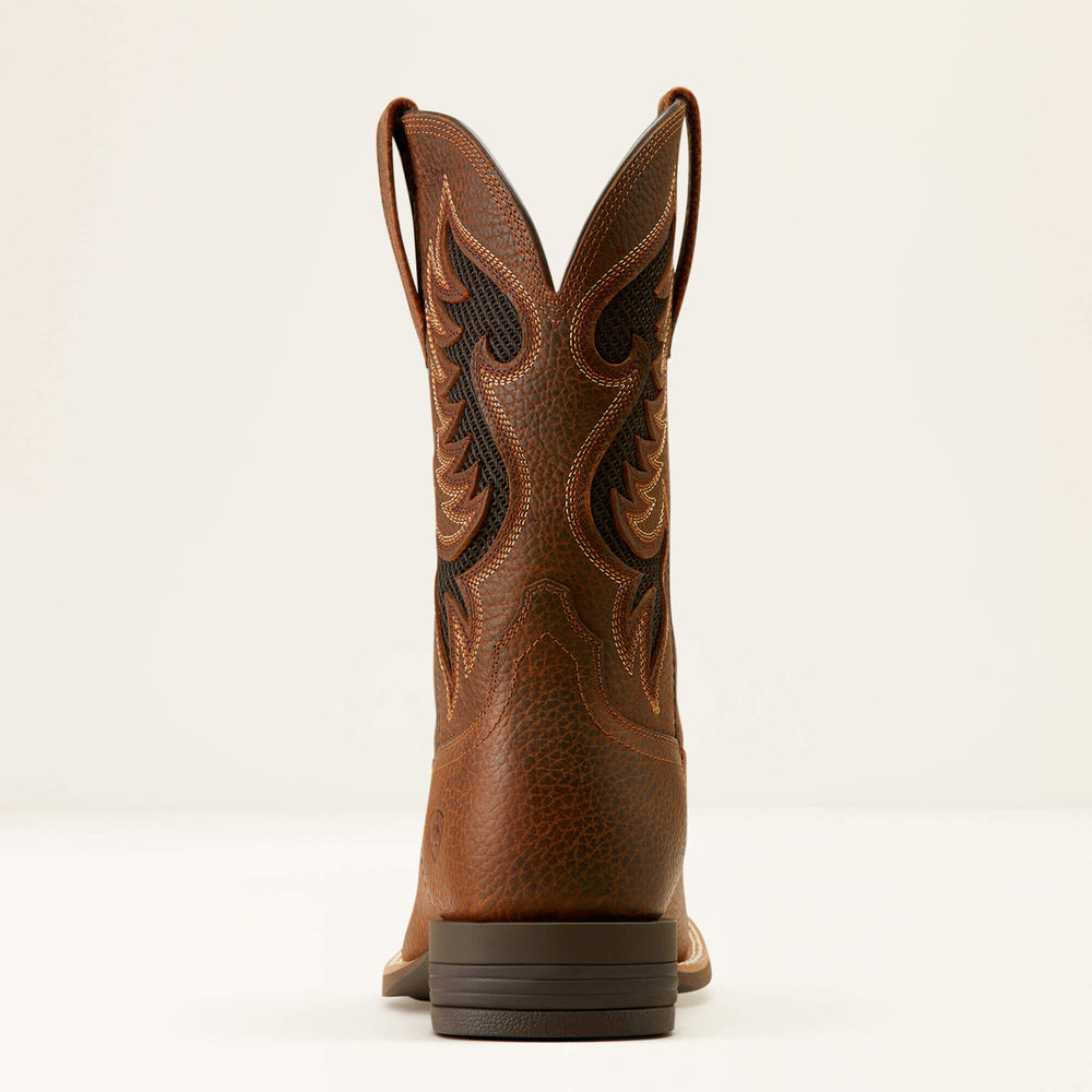 Cowpuncher VentTEK Cowboy Boot Men - BROWN OILED ROWDY