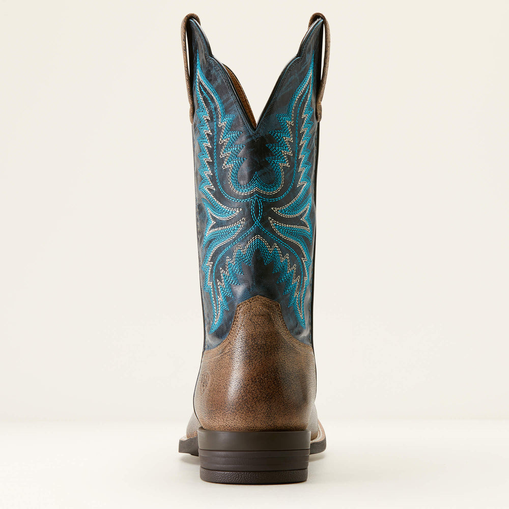 Brush Creek Cowboy Boot Men - STONE/ROYAL NAVY