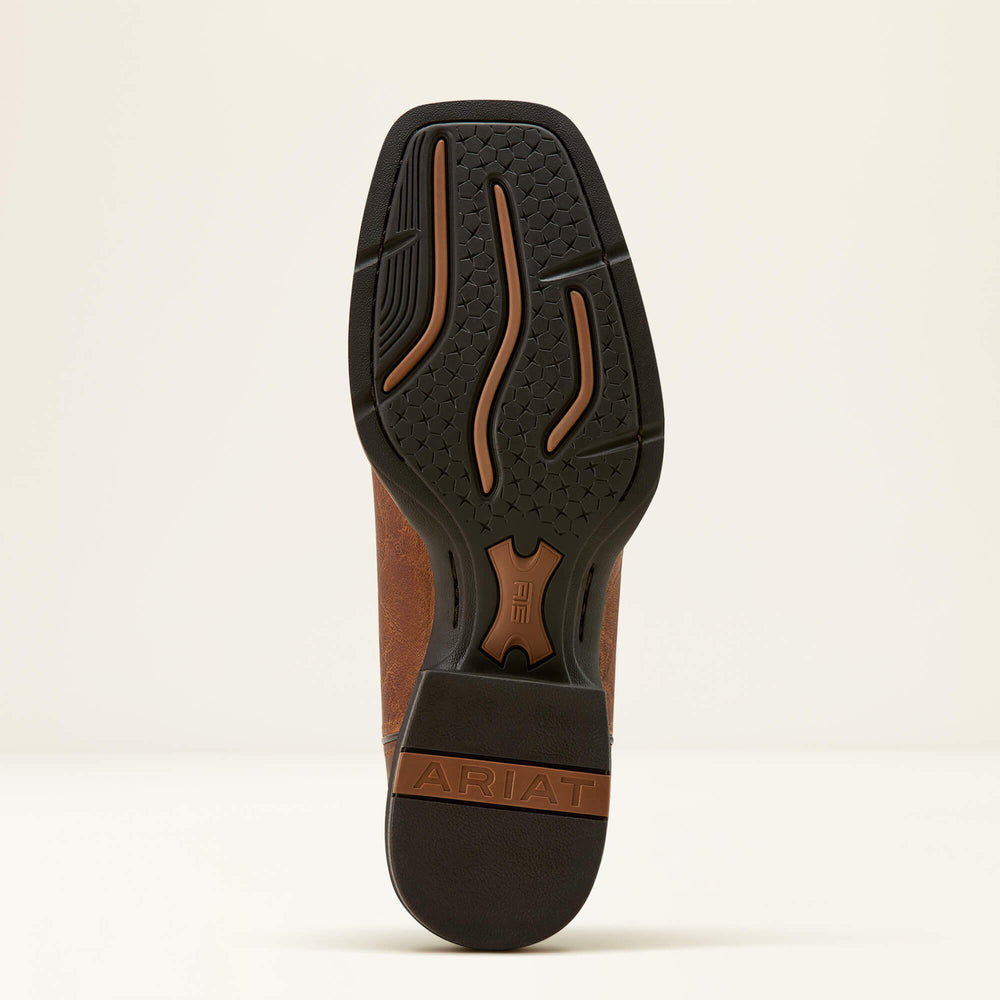 Sport Rodeo Cowboy Boot Men - AGED TAN ELEPHANT PRINT/LUNA TAN