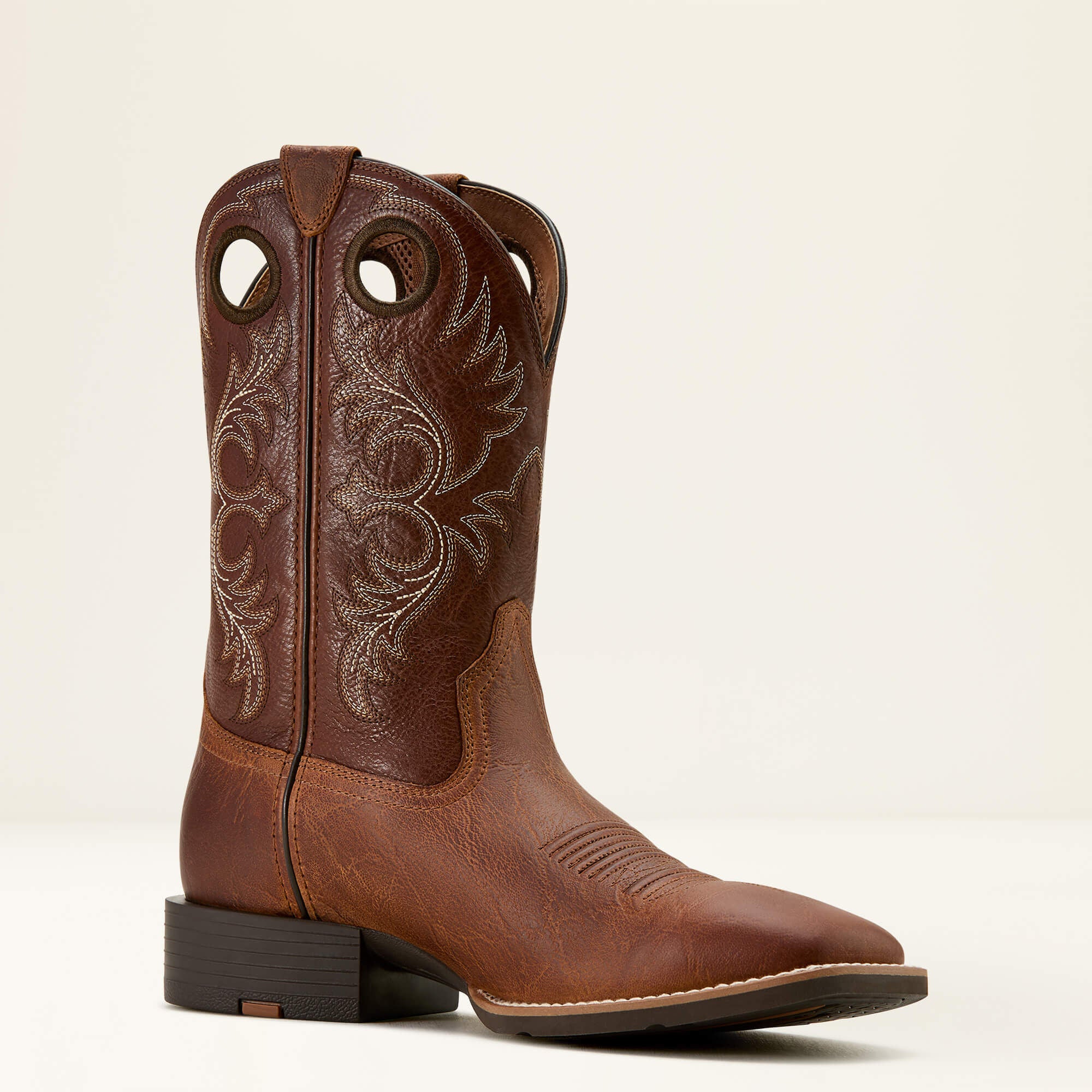 Sport Rodeo Cowboy Boot Men - AGED TAN ELEPHANT PRINT/LUNA TAN