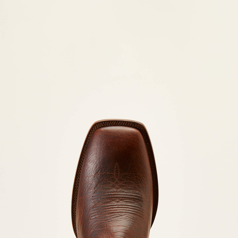 Bench Made Bassett Cowboy Boot Men - SADDLE BROWN BISON