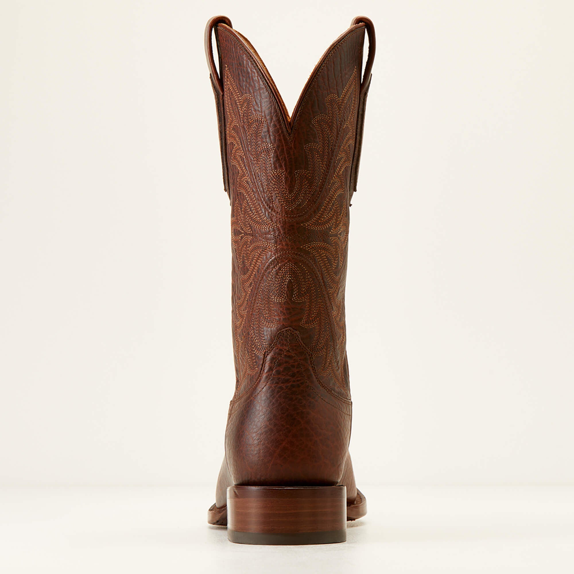 Bench Made Bassett Cowboy Boot Men - SADDLE BROWN BISON