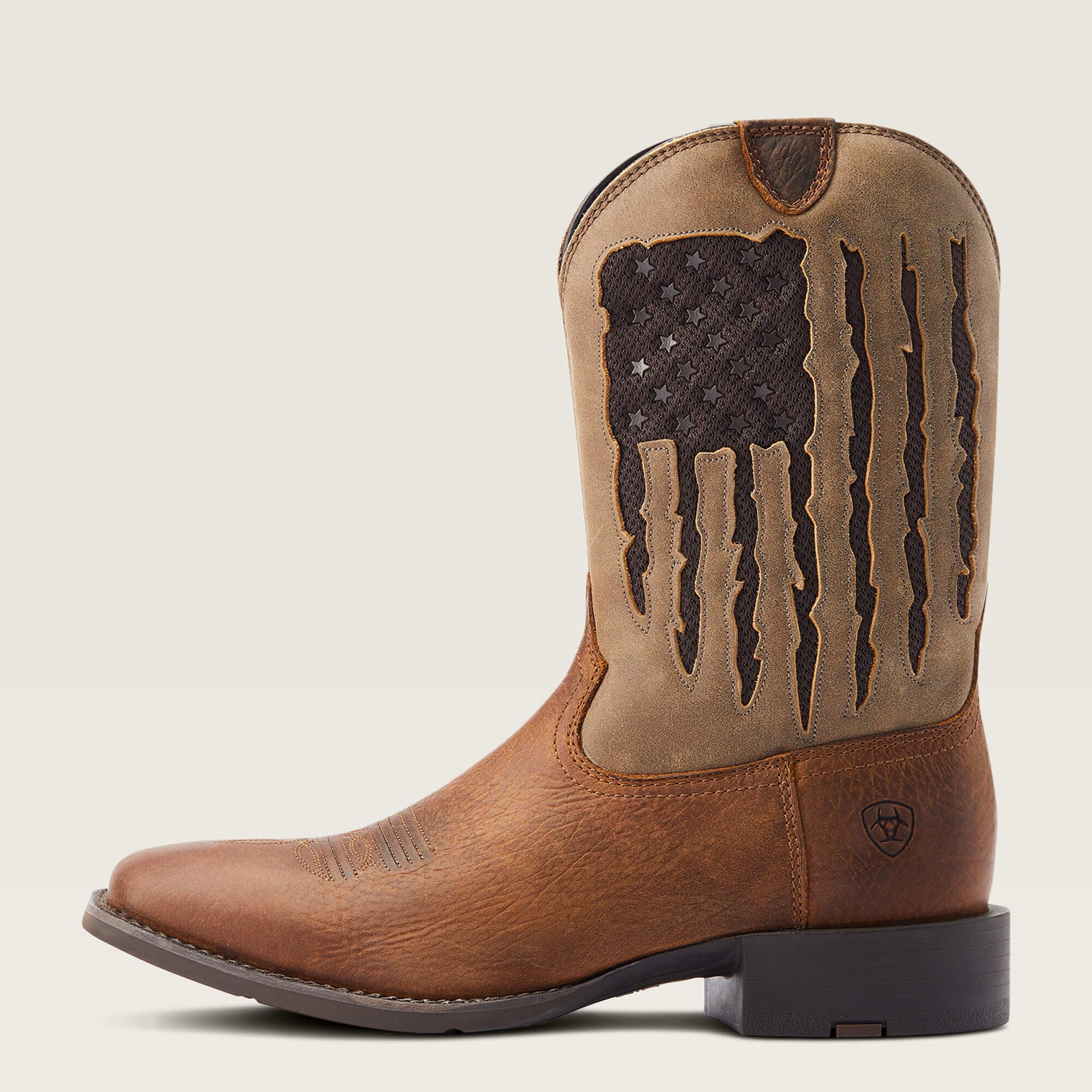 Sport My Country VentTEK Western Boot Men - FAITHFUL BROWN