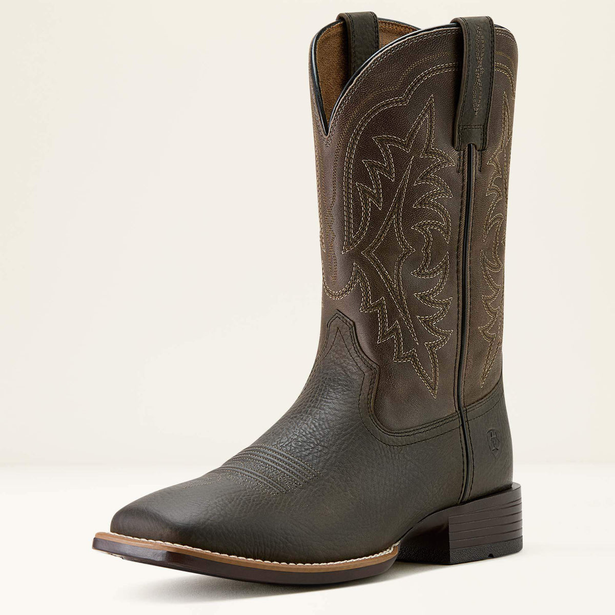 Ryden Ultra Wide Square Toe Cowboy Boot Men - SMOKEY BROWN/DUSTY TAUPE