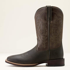 Ryden Ultra Wide Square Toe Cowboy Boot Men - SMOKEY BROWN/DUSTY TAUPE
