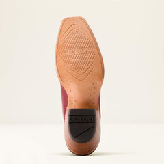 Bronc Stomper Cowboy Boot Men - FLAME RED/RAVEN BLACK