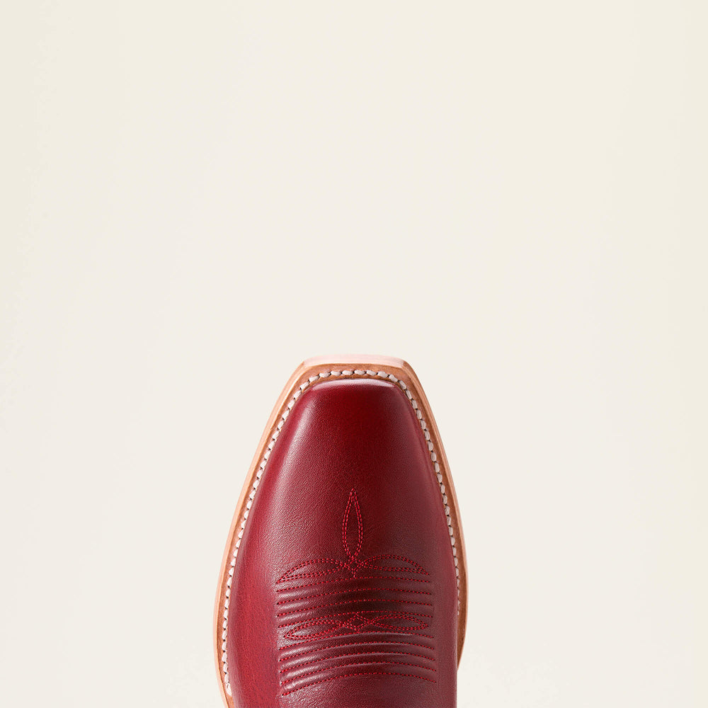 Bronc Stomper Cowboy Boot Men - FLAME RED/RAVEN BLACK