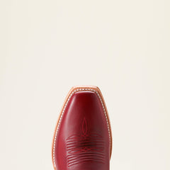 Bronc Stomper Cowboy Boot Men - FLAME RED/RAVEN BLACK