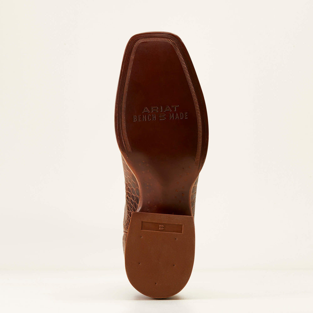 Bench Made Stilwell Western Boot Men - NATURAL CAIMAN BELLY