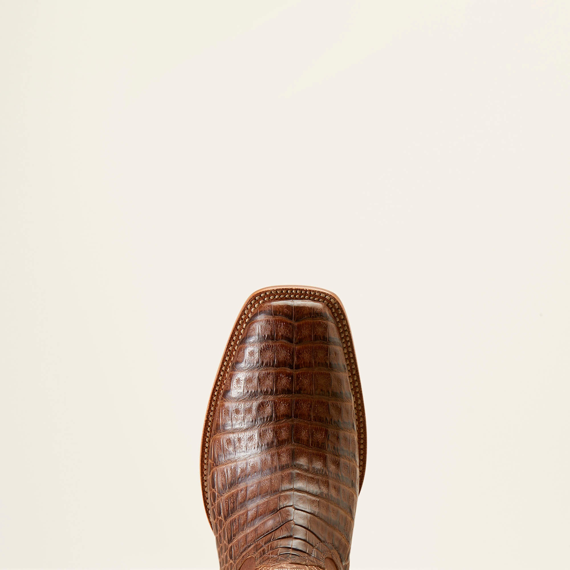 Bench Made Stilwell Western Boot Men - NATURAL CAIMAN BELLY