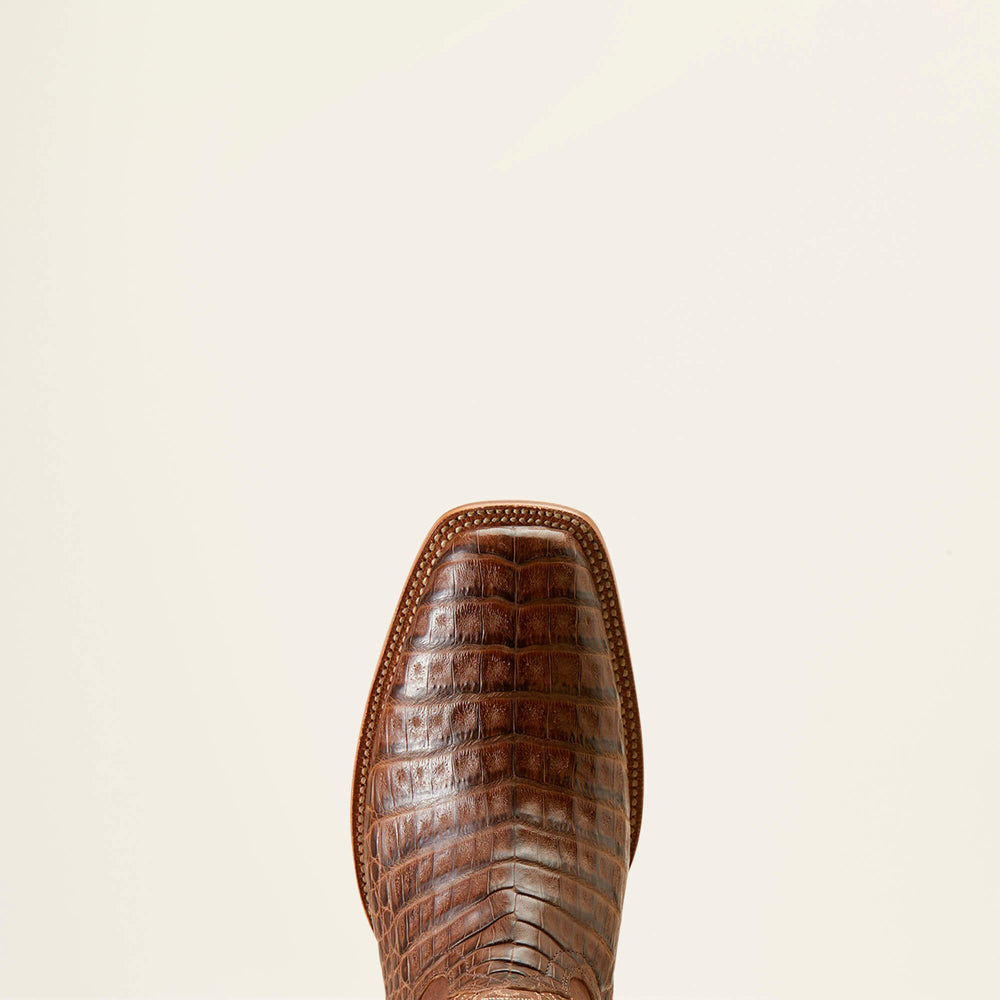 Bench Made Stilwell Western Boot Men - NATURAL CAIMAN BELLY