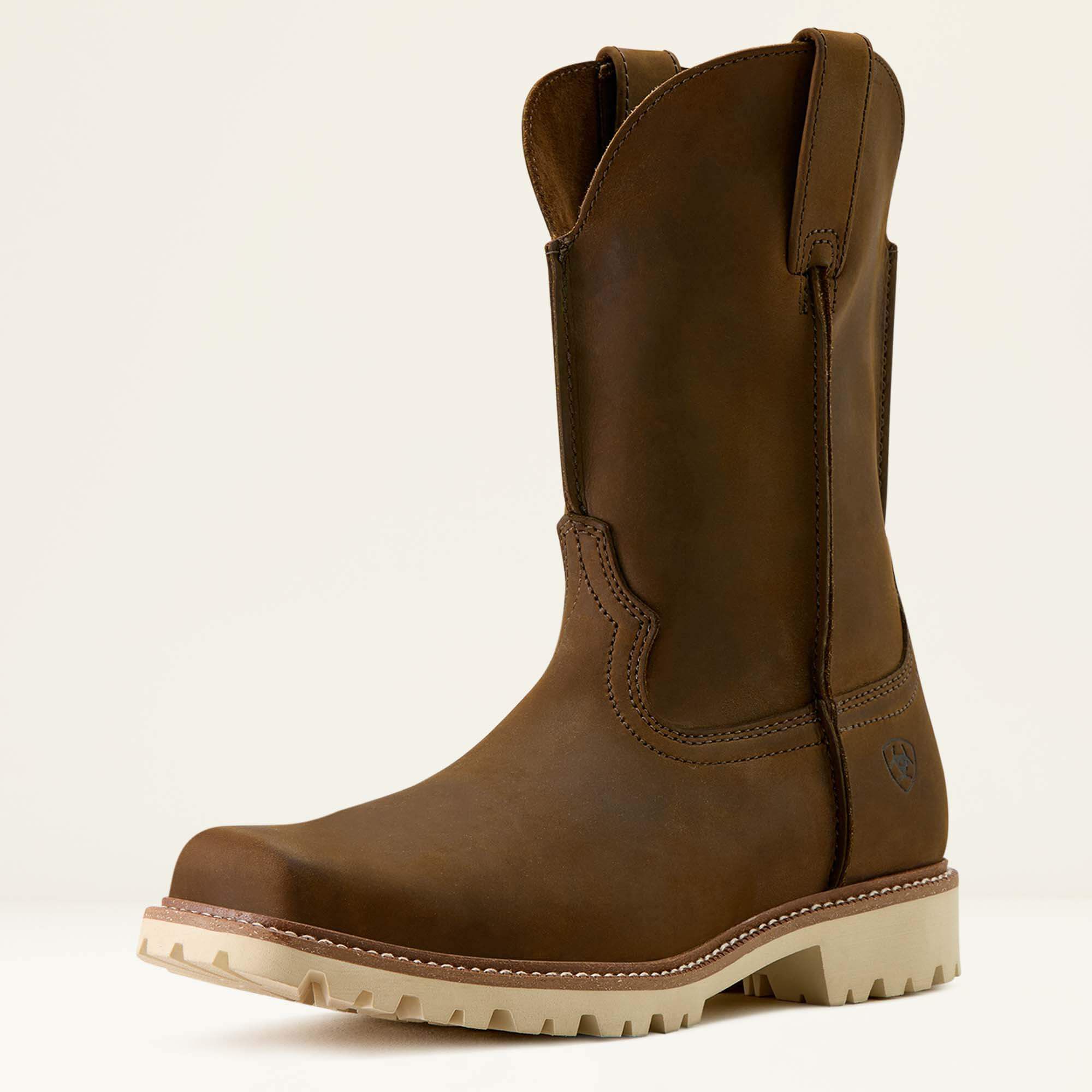 Stoney Creek Square Toe Western Boot Men - DISTRESSED DARK WHEAT