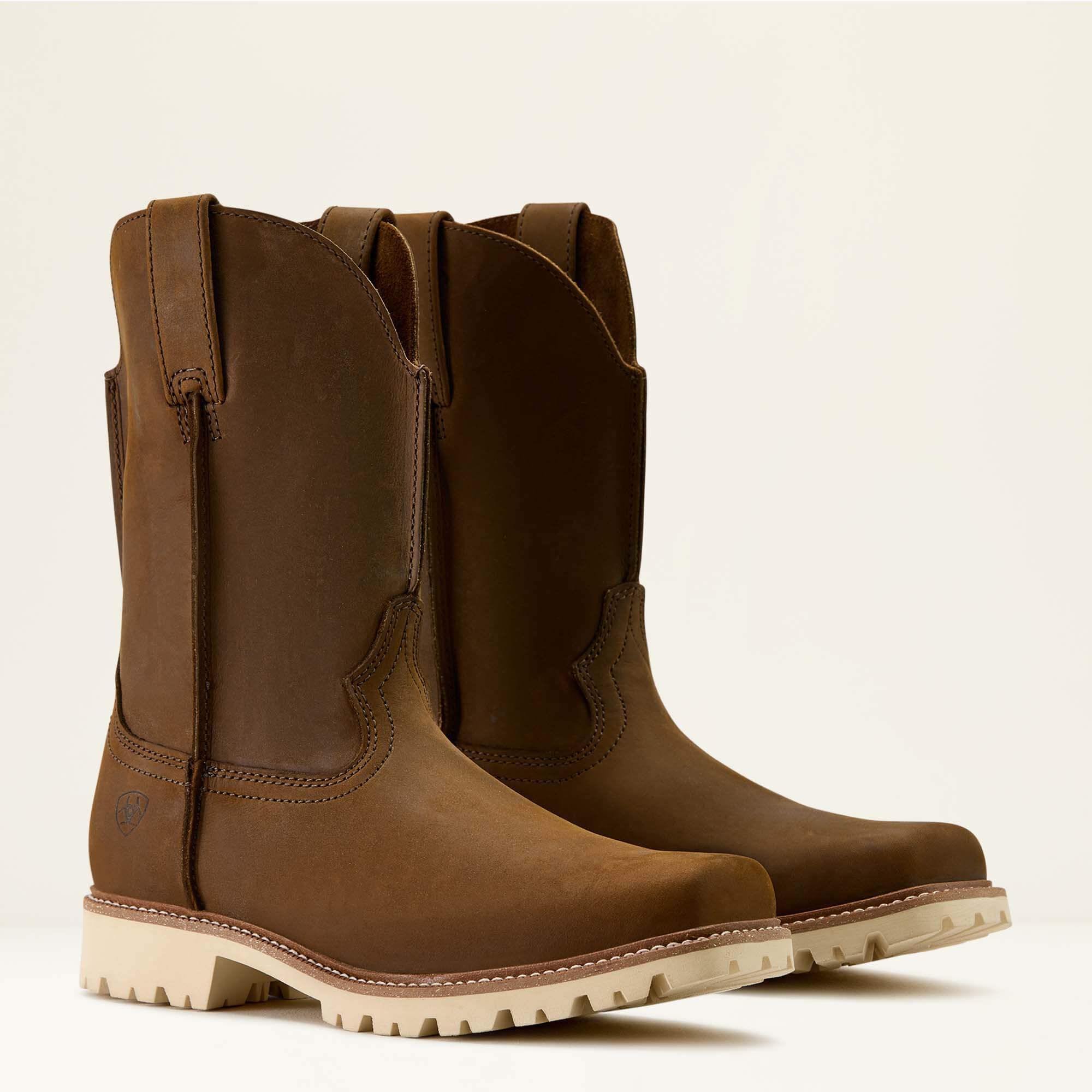 Stoney Creek Square Toe Western Boot Men - DISTRESSED DARK WHEAT