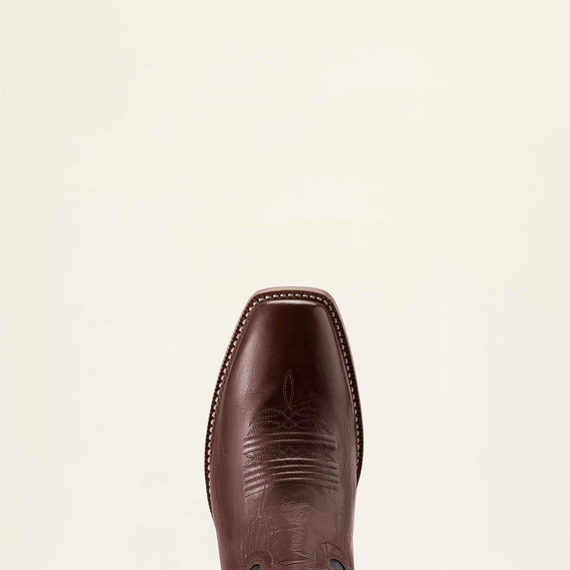 Highbluff Square Toe Cowboy Boot Men - HICKORY SMOKE/BAYOU BLACK