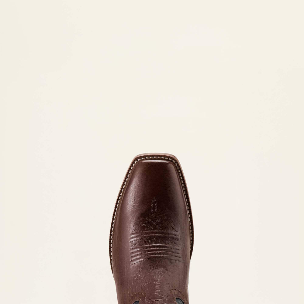 Highbluff Square Toe Cowboy Boot Men - HICKORY SMOKE/BAYOU BLACK