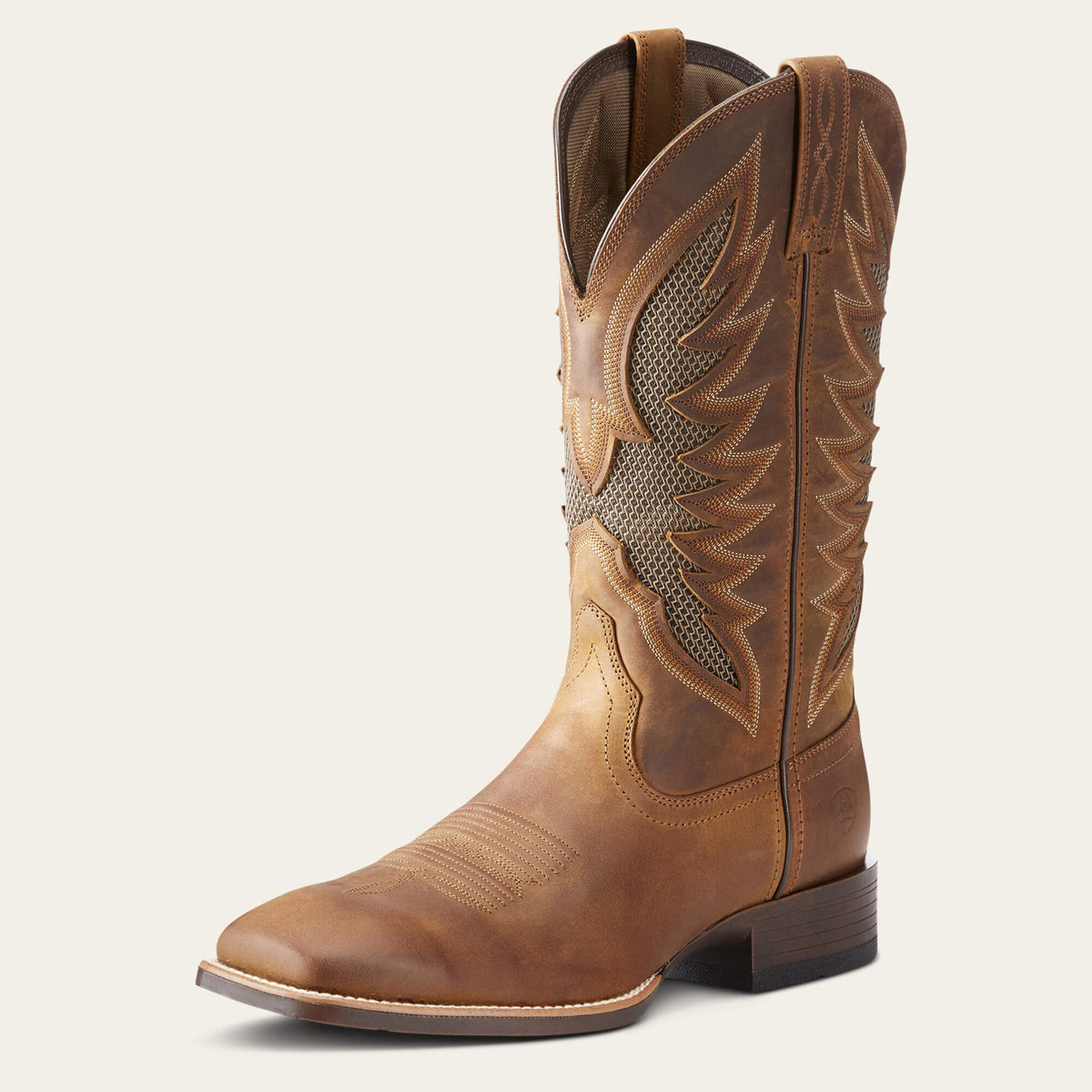 VentTEK Ultra Western Boot Men - DISTRESSED BROWN