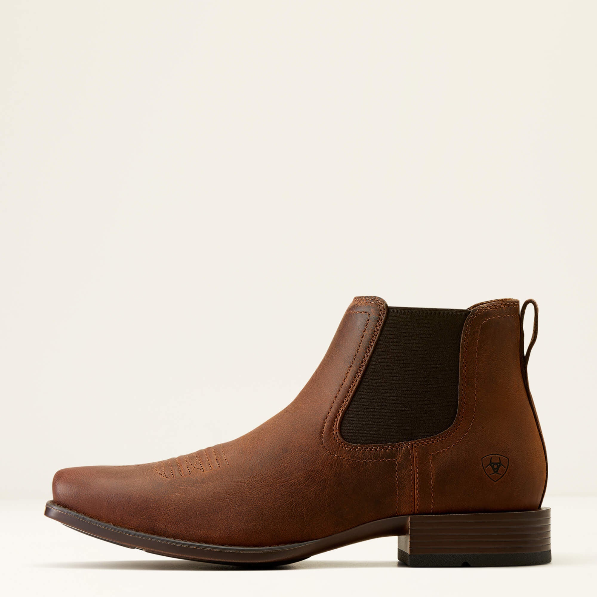 Booker Ultra Square Toe Western Boot Men - ROUGH TAN