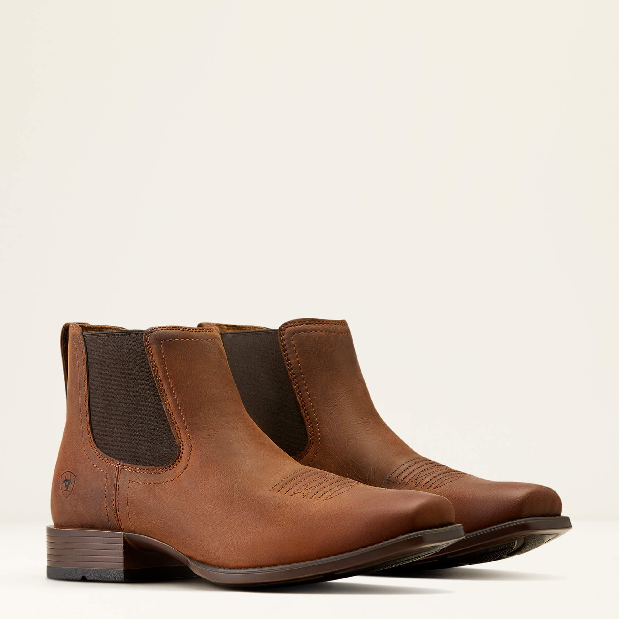 Booker Ultra Square Toe Western Boot Men - ROUGH TAN