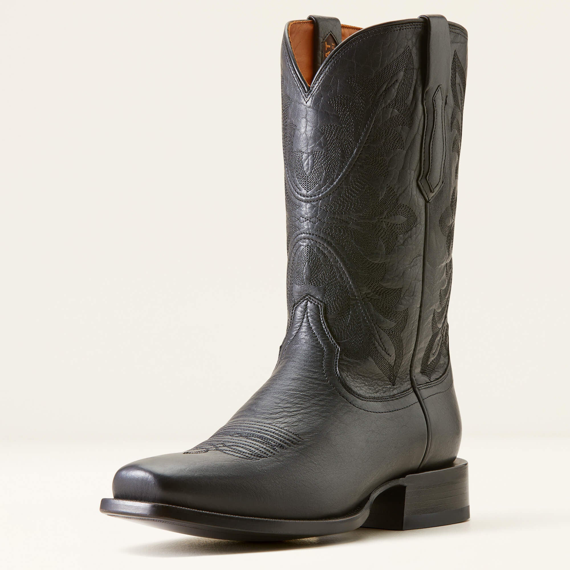 Bench Made Stilwell Cowboy Boot Men - COOL BLACK BISON