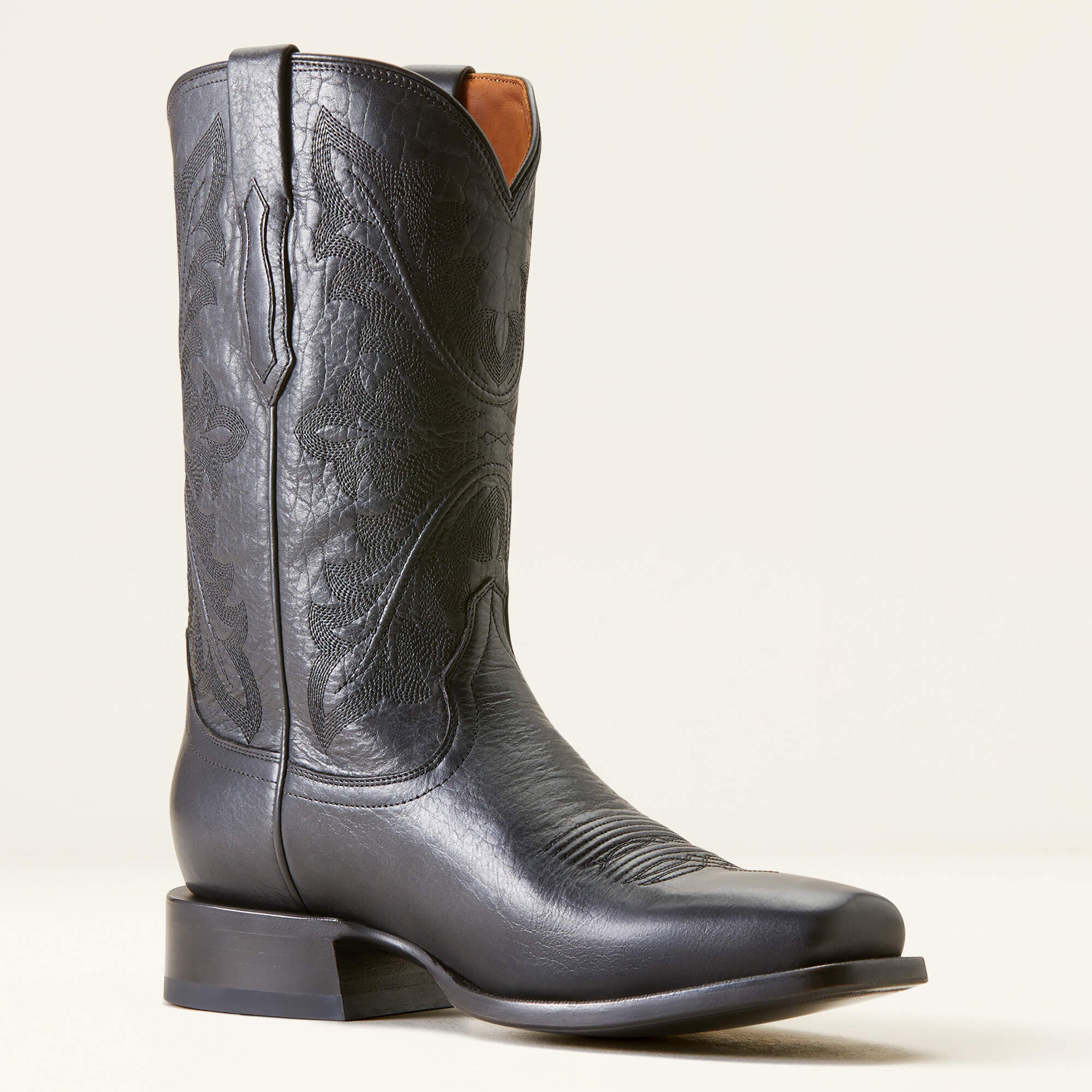 Bench Made Stilwell Cowboy Boot Men - COOL BLACK BISON