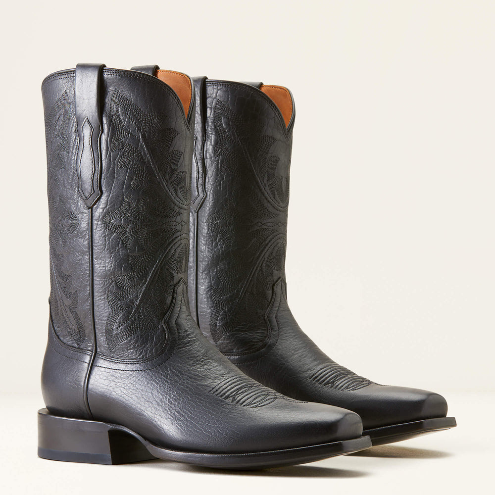 Bench Made Stilwell Cowboy Boot Men - COOL BLACK BISON