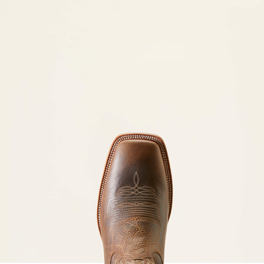 Bench Made Bassett Cowboy Boot Men - EARTH BROWN BISON