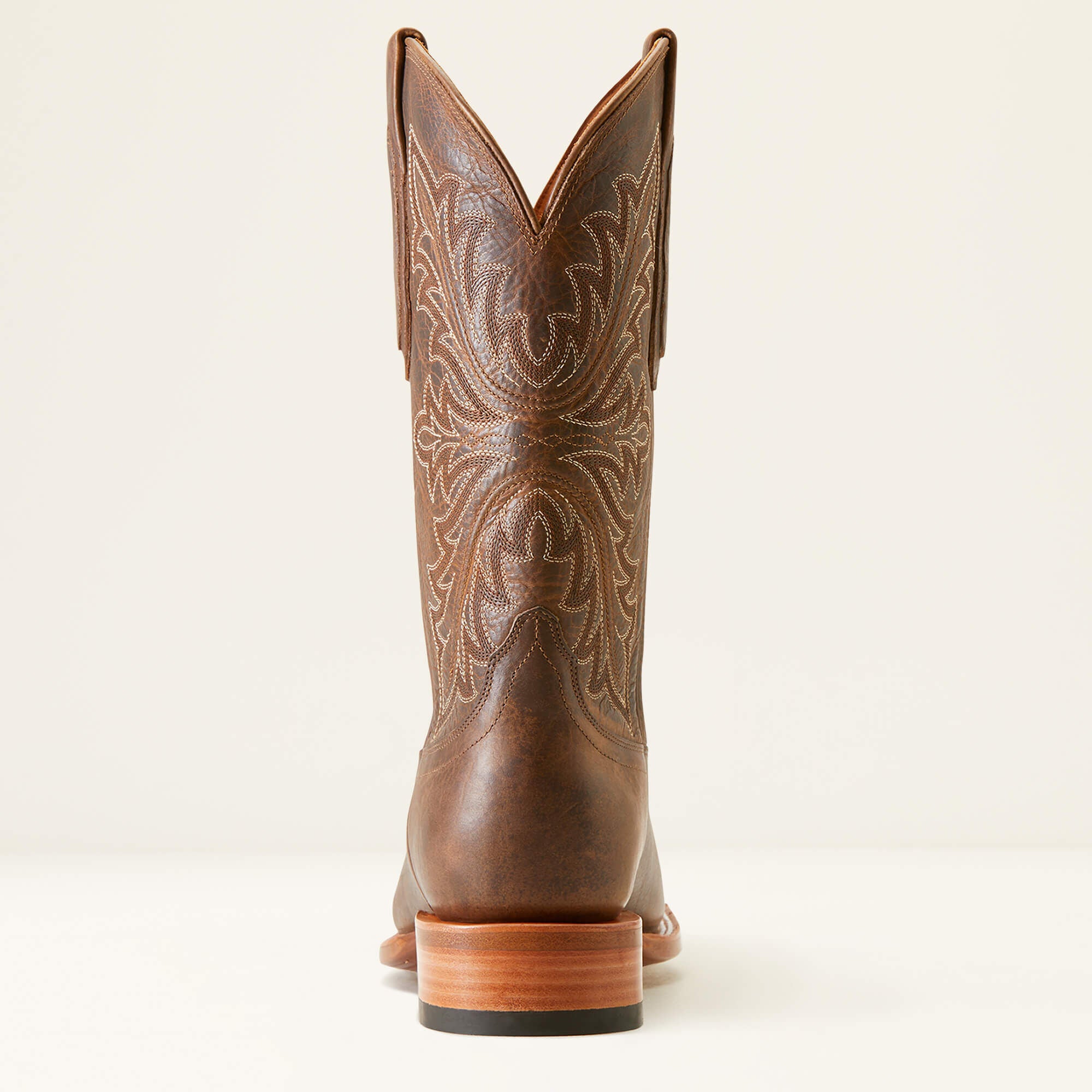 Bench Made Bassett Cowboy Boot Men - EARTH BROWN BISON