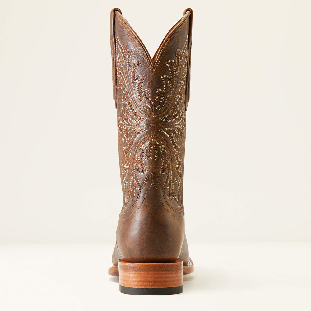 Bench Made Bassett Cowboy Boot Men - EARTH BROWN BISON