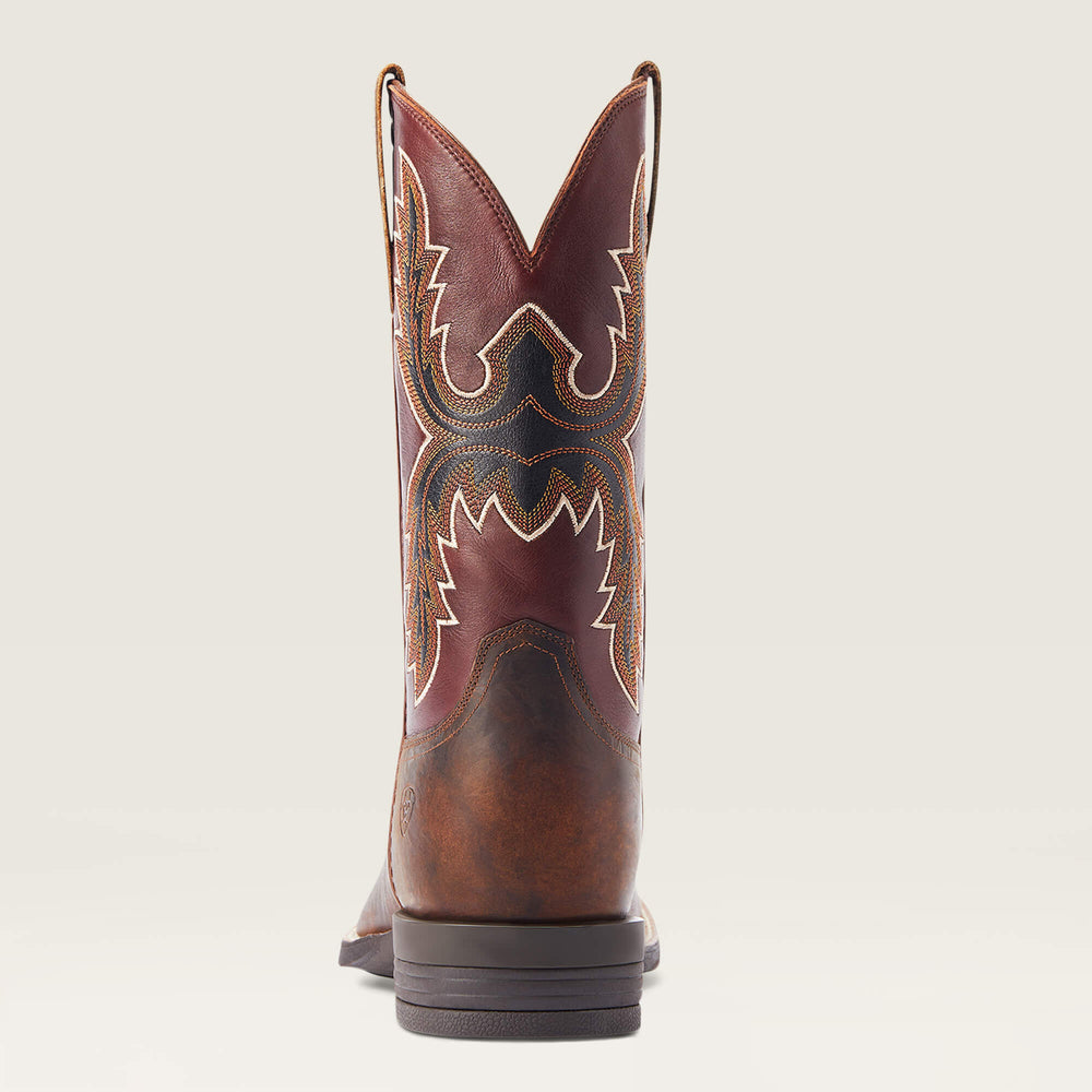 Pay Window Western Boot Men - BARTOP BROWN