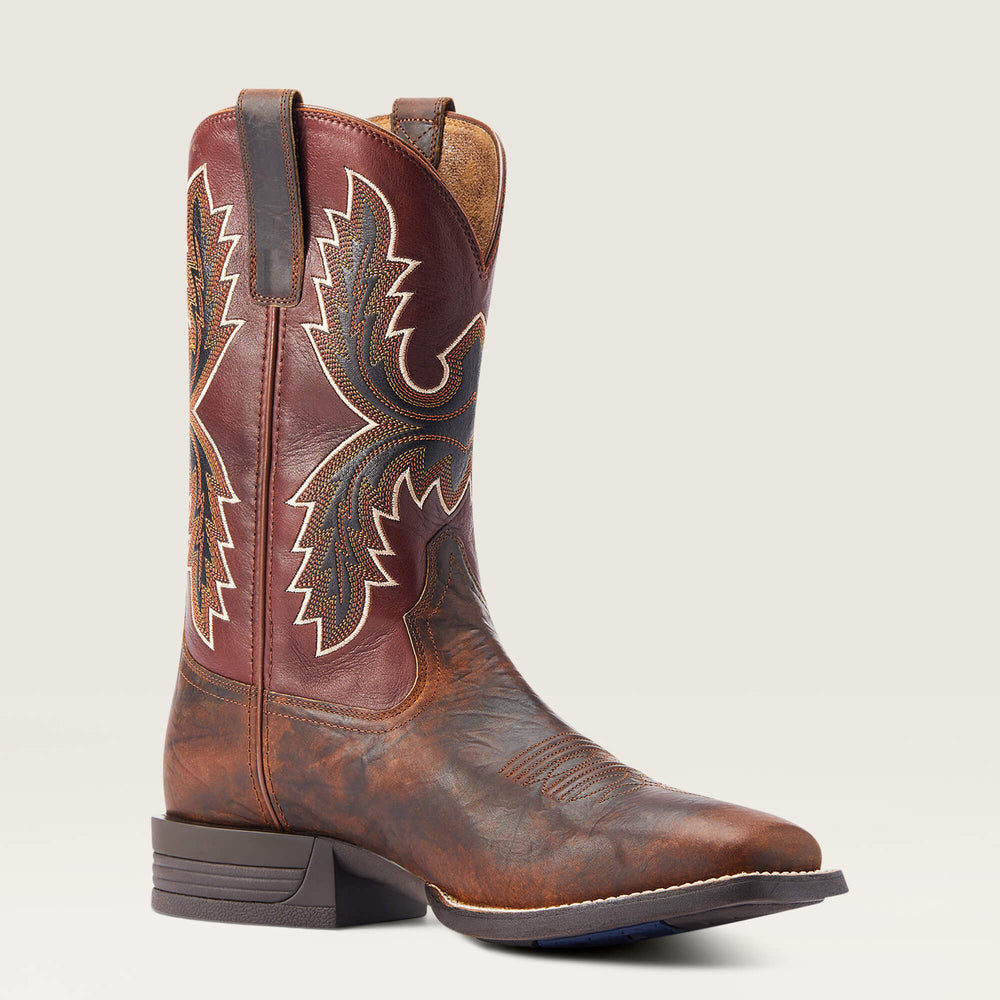 Pay Window Western Boot Men - BARTOP BROWN