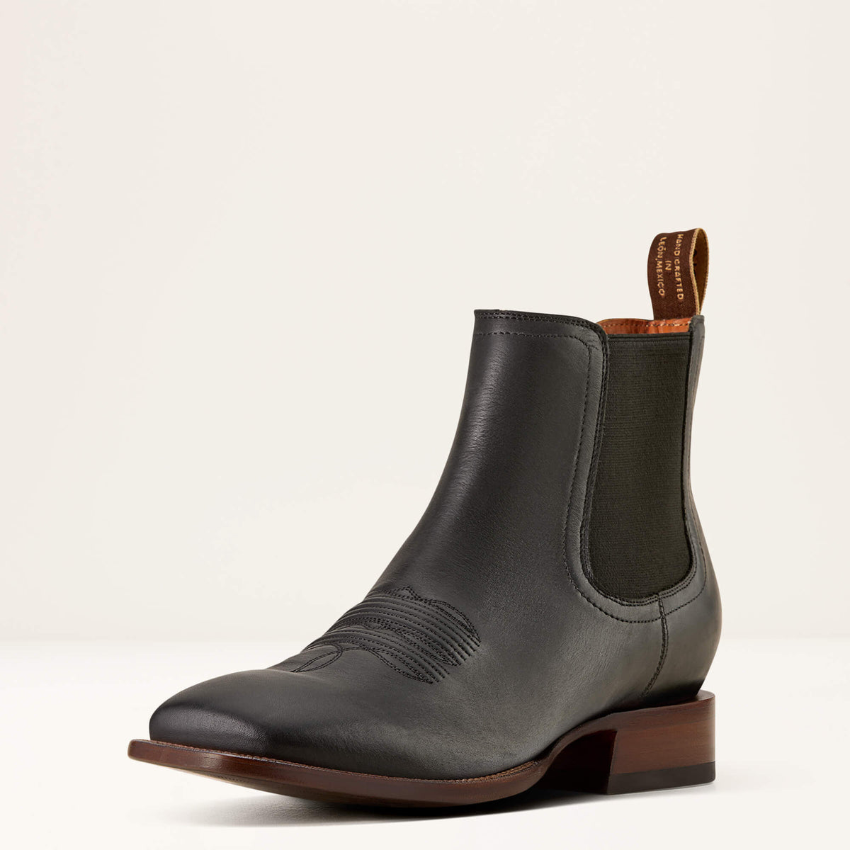 Bench Made Younger Western Boot Men - COOL BLACK BISON