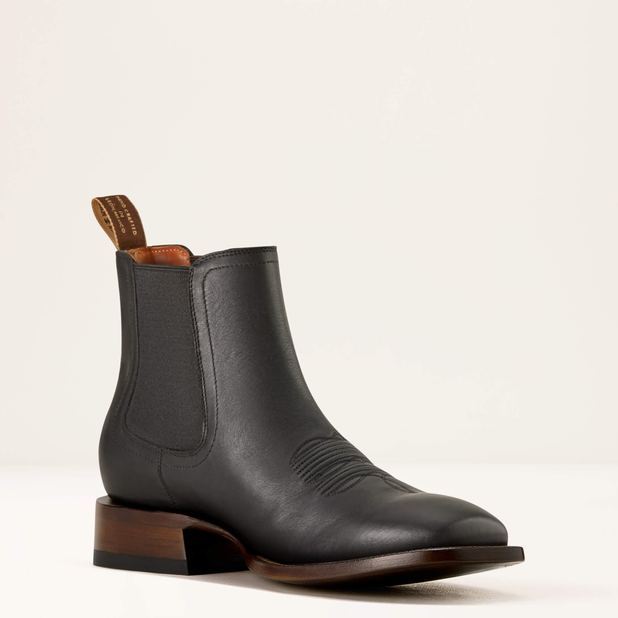 Bench Made Younger Western Boot Men - COOL BLACK BISON