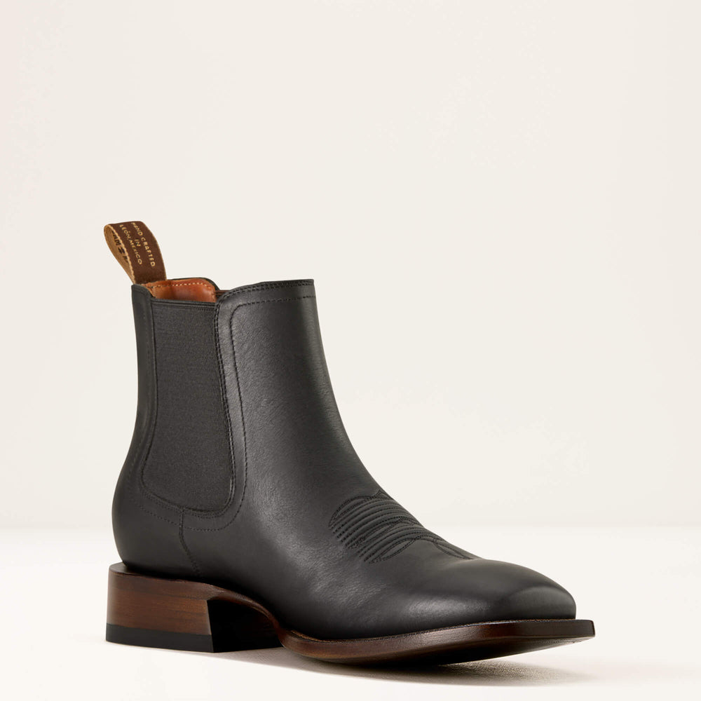 Bench Made Younger Western Boot Men - COOL BLACK BISON