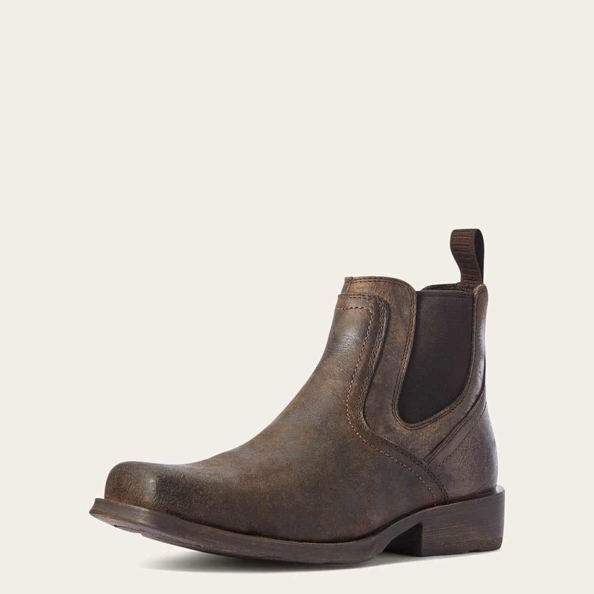 Midtown Rambler Square Toe Chelsea Boot Men - STONE