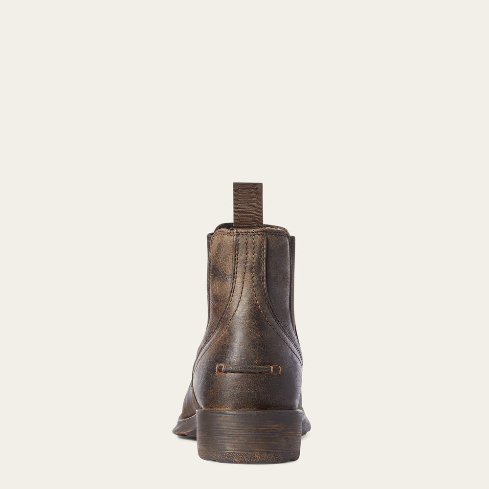 Midtown Rambler Square Toe Chelsea Boot Men - STONE
