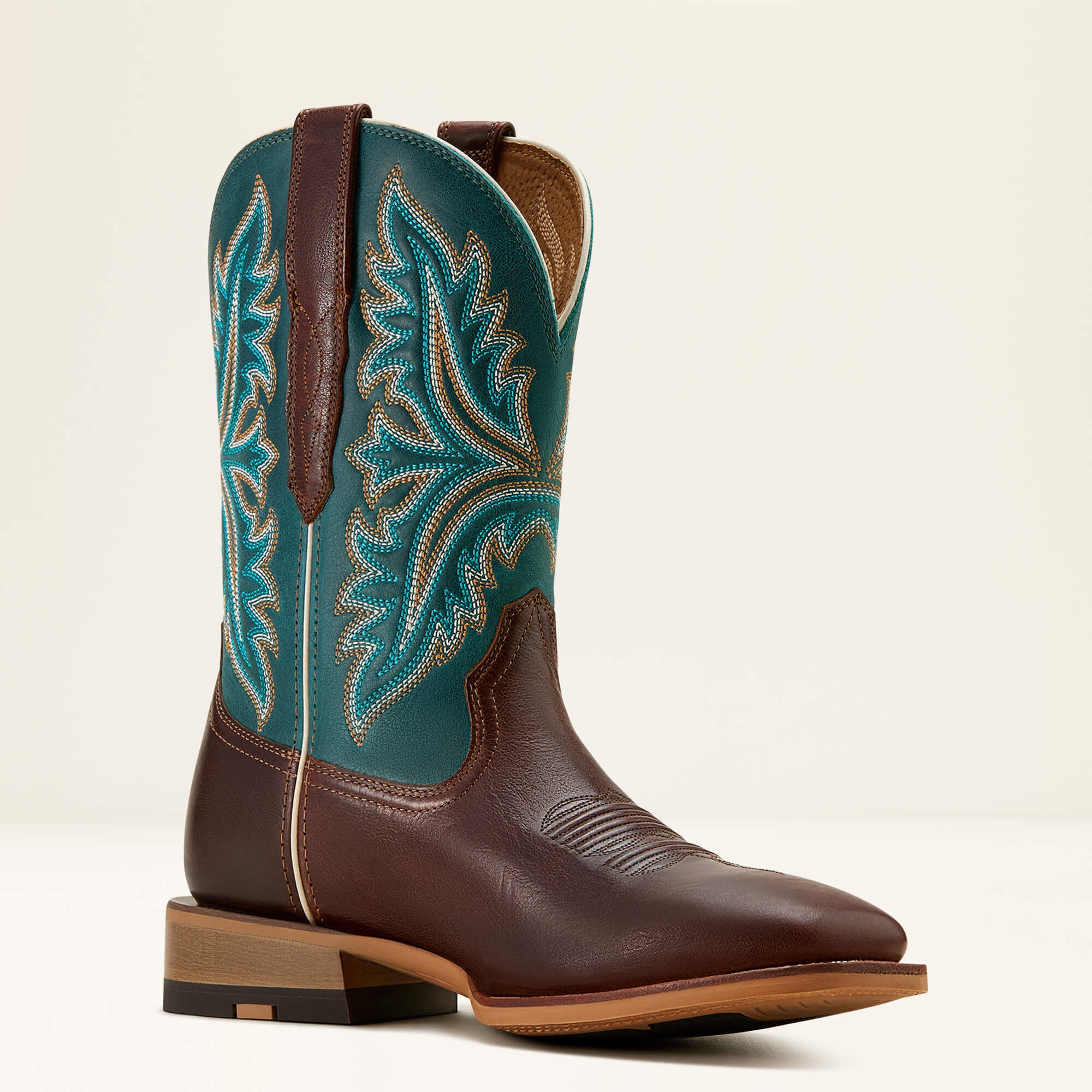 Walker Cowboy Boot Men - ESPRESSO/SCUBA BLUE