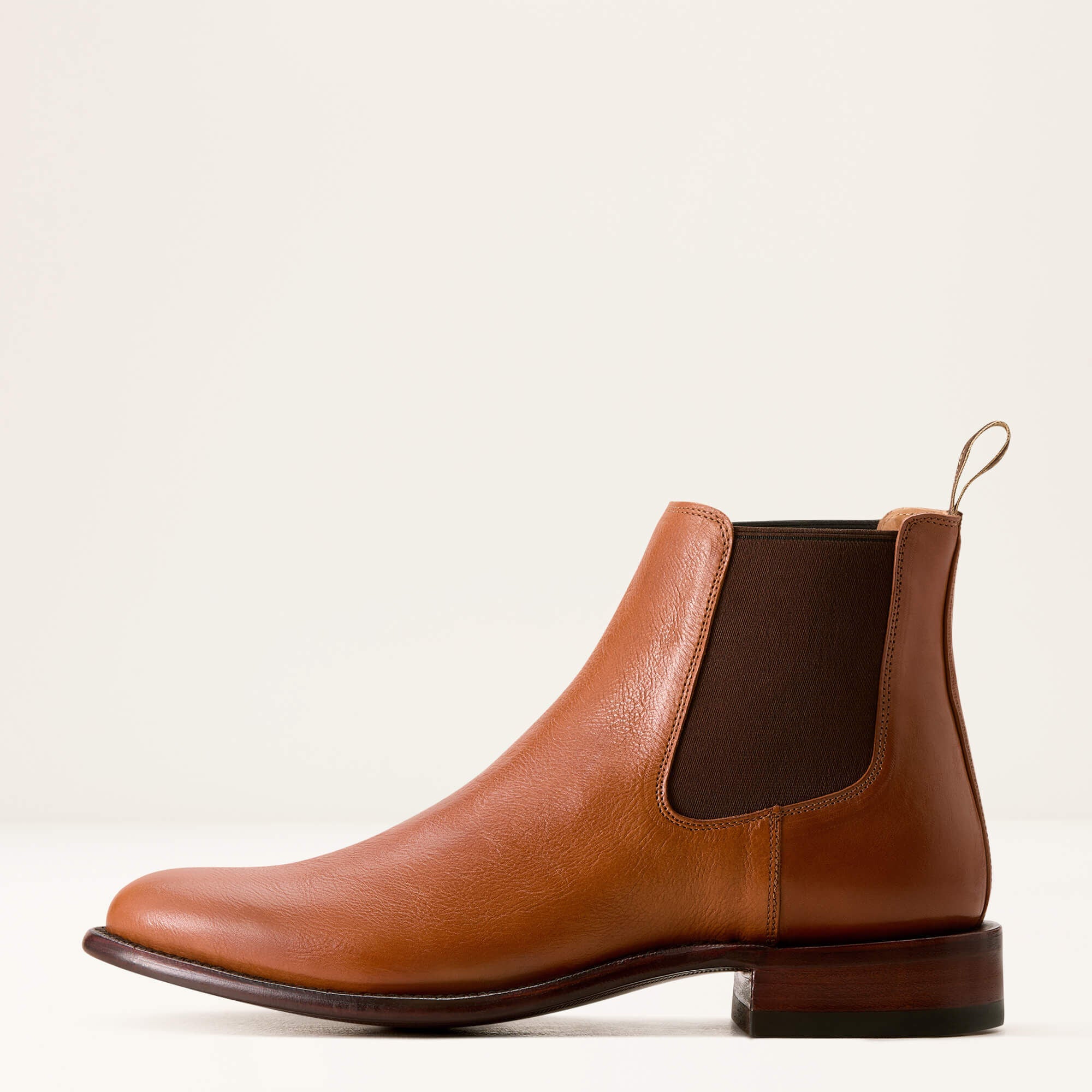 Bench Made Reed Western Boot Men - AGED COGNAC
