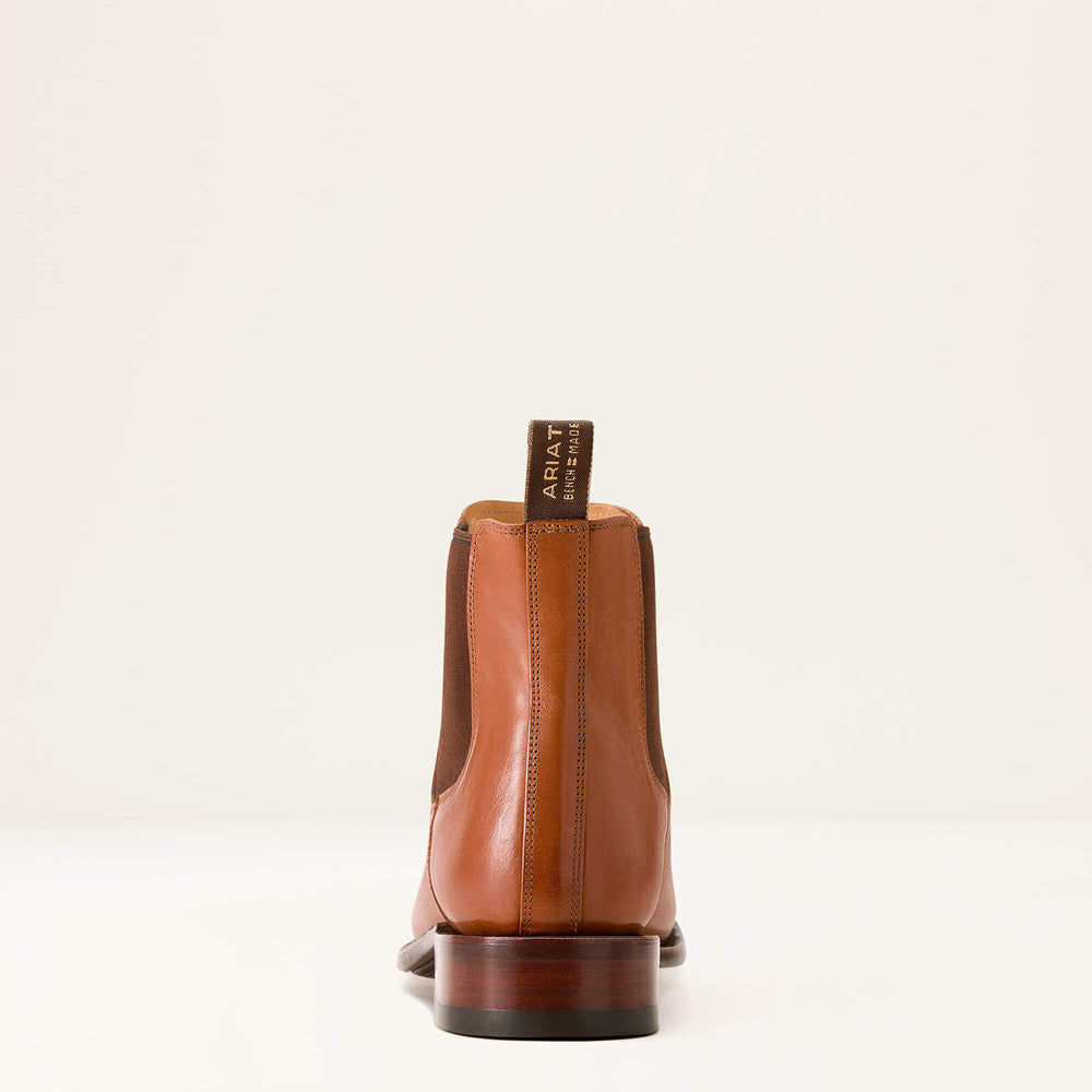 Bench Made Reed Western Boot Men - AGED COGNAC