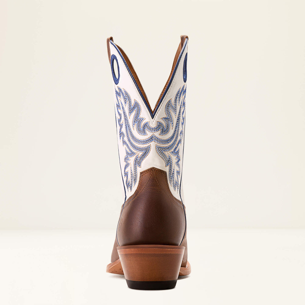 Bronc Stomper Cowboy Boot Men - HONEY TAN/BASIC WHITE