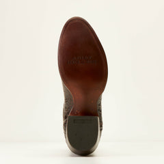 Bench Made James Western Boot Men - HICKORY AMERICAN ALLIGATOR