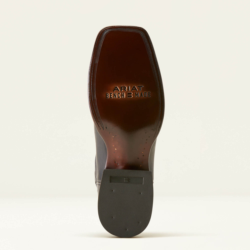 Bench Made Bassett Cowboy Boot Men - COOL BLACK BISON