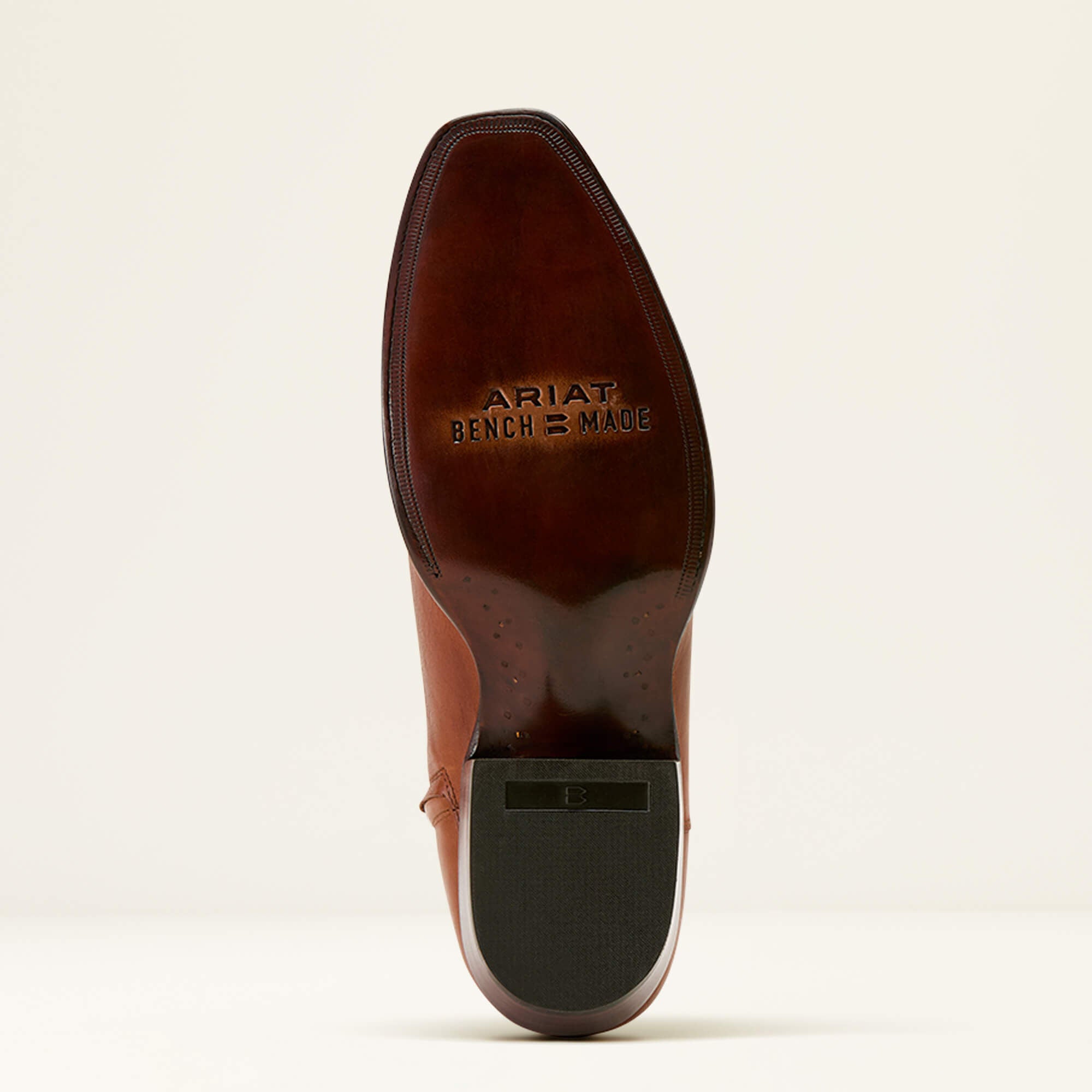 Bench Made Brewer Western Boot Men - AGED COGNAC