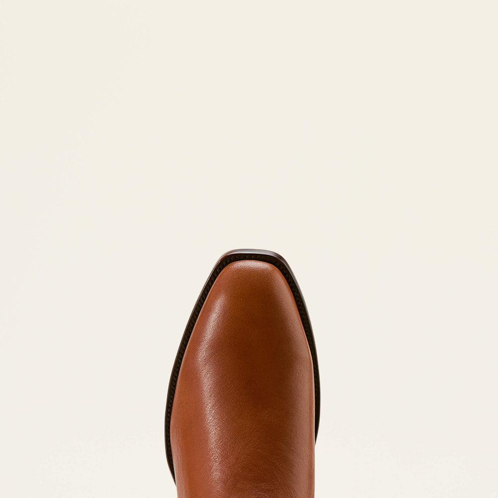 Bench Made Brewer Western Boot Men - AGED COGNAC
