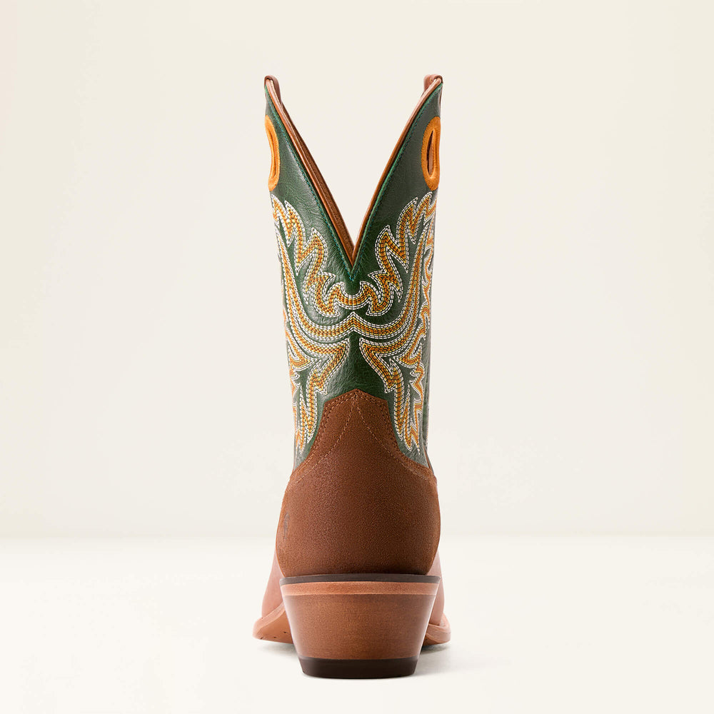 Bronc Stomper Cowboy Boot Men - BENEDICTINE/LUCKY CLOVER