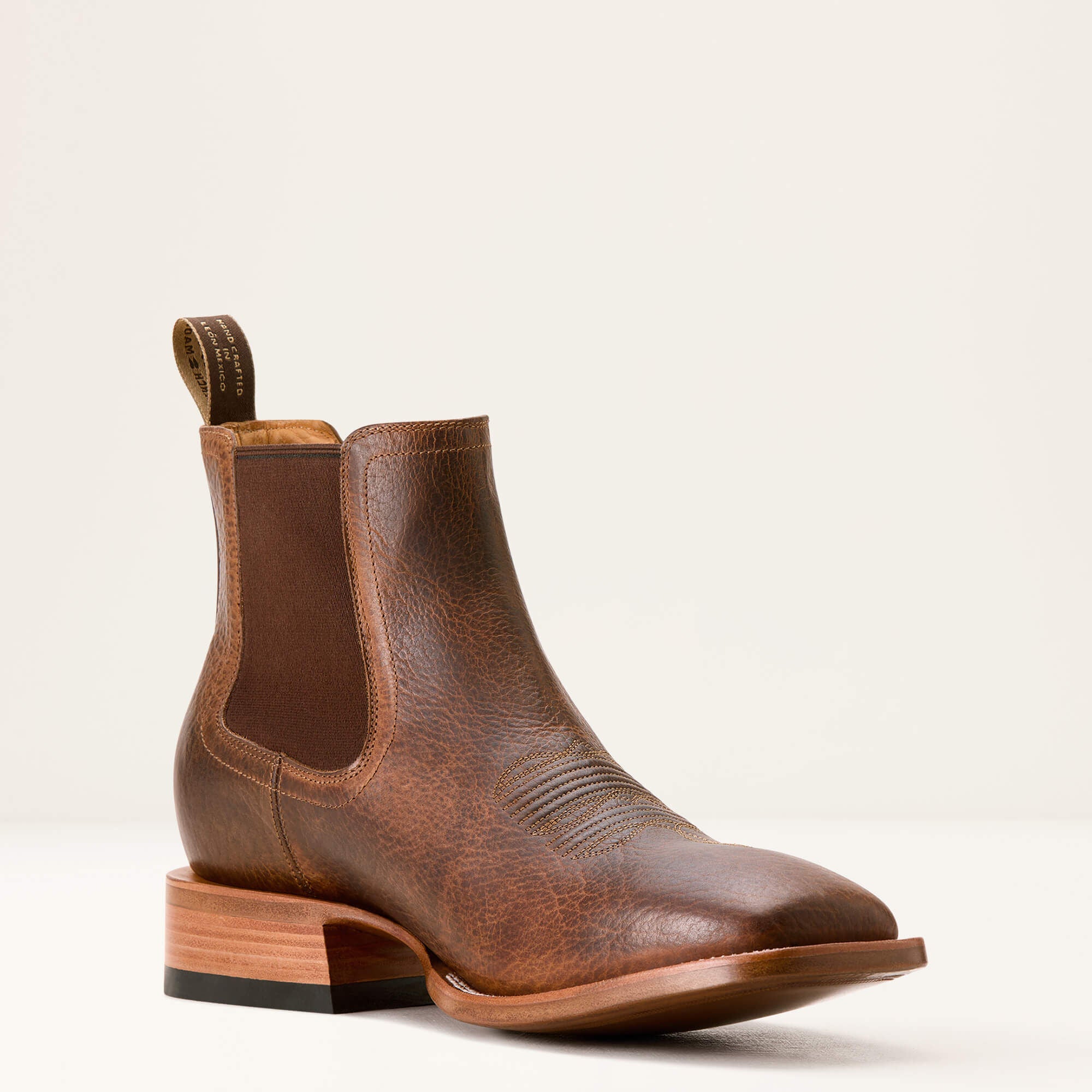 Bench Made Younger Western Boot Men - EARTH BROWN BISON