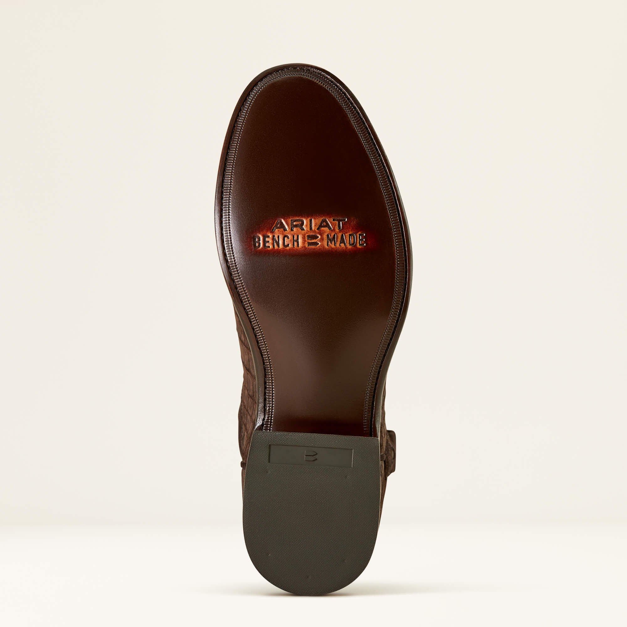 Bench Made Clanton Western Boot Men - MATTE CHOCOLATE NILE CROC/DARK CHOCOLATE